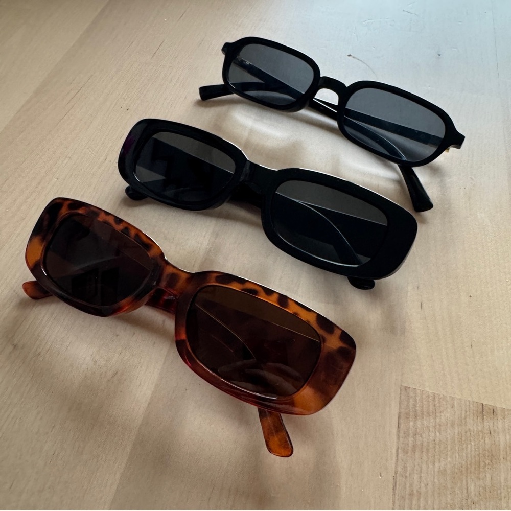 Stylish Black and Tortoise Sunglasses bundle - Picture 2 of 3